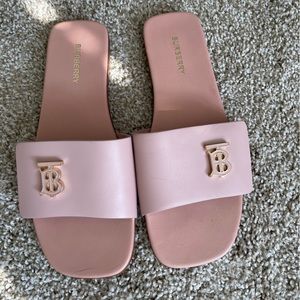 Burberry slides